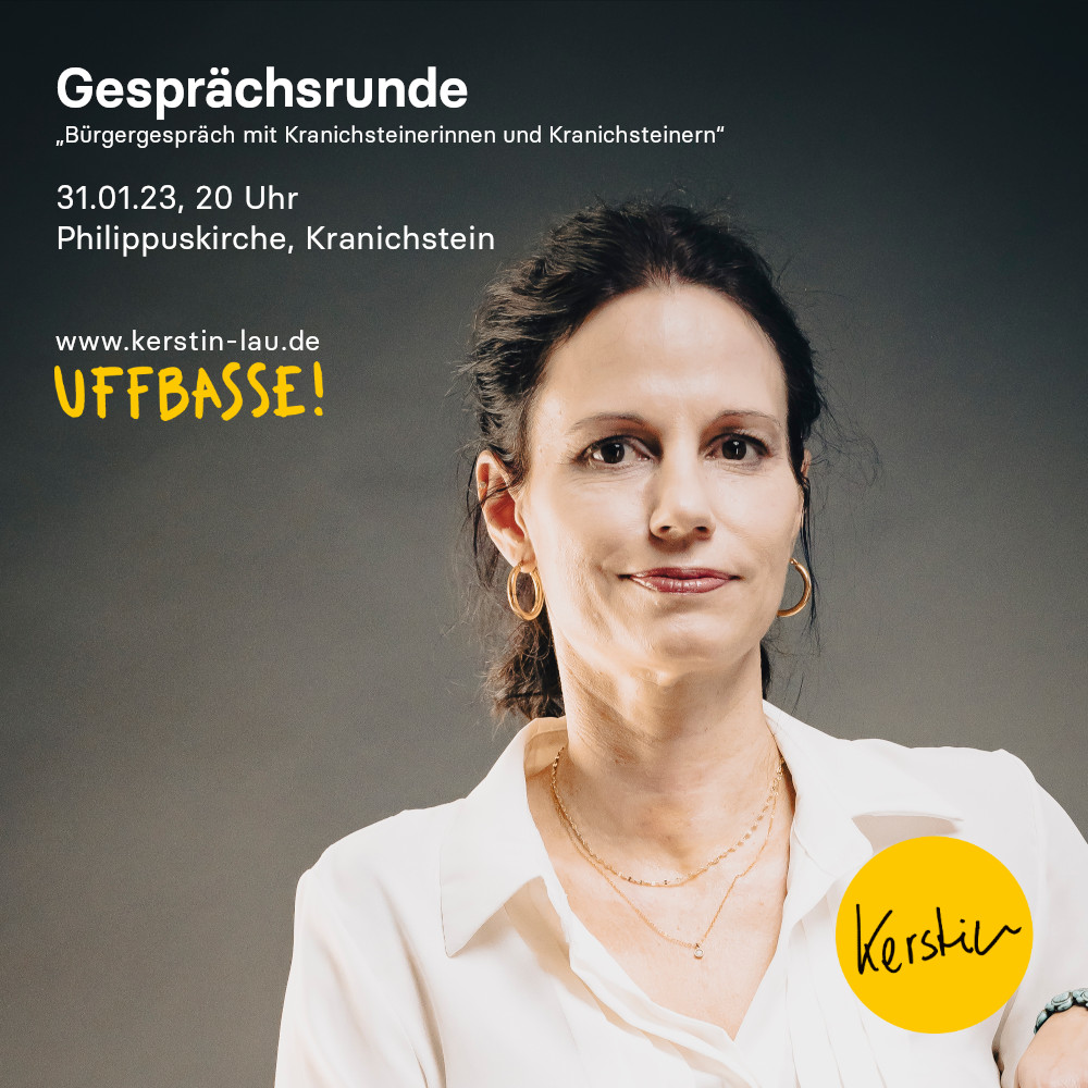 „Bürgergespräch mit Kranichsteinerinnen und Kranichsteinern“