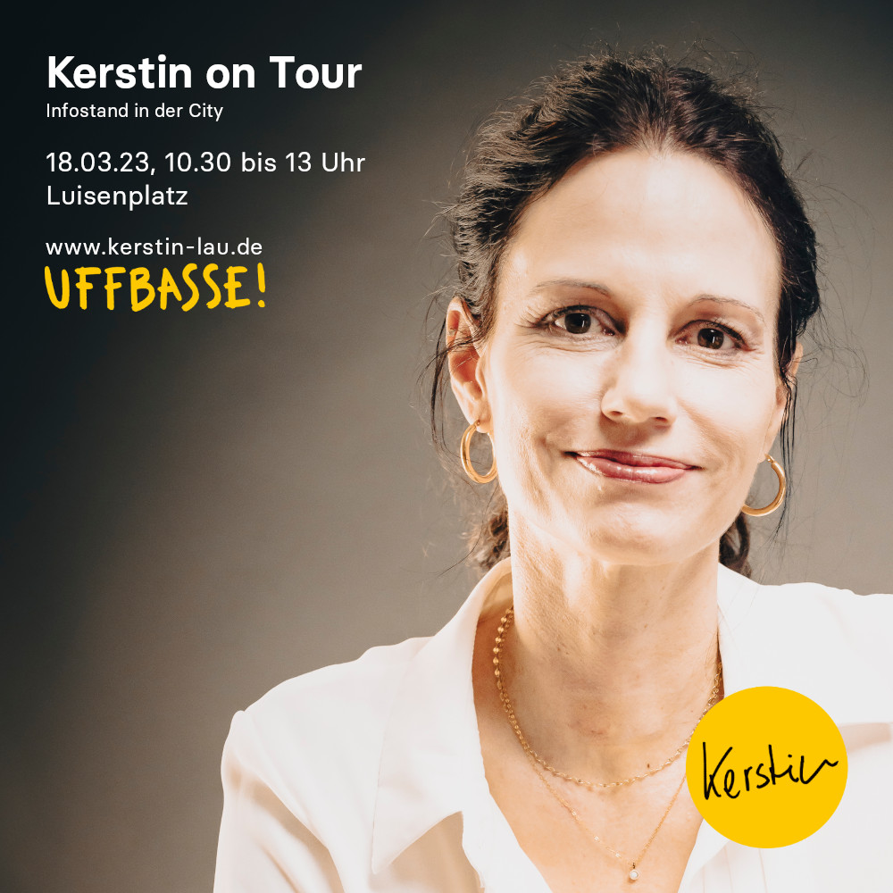 Infostand am 18.03.