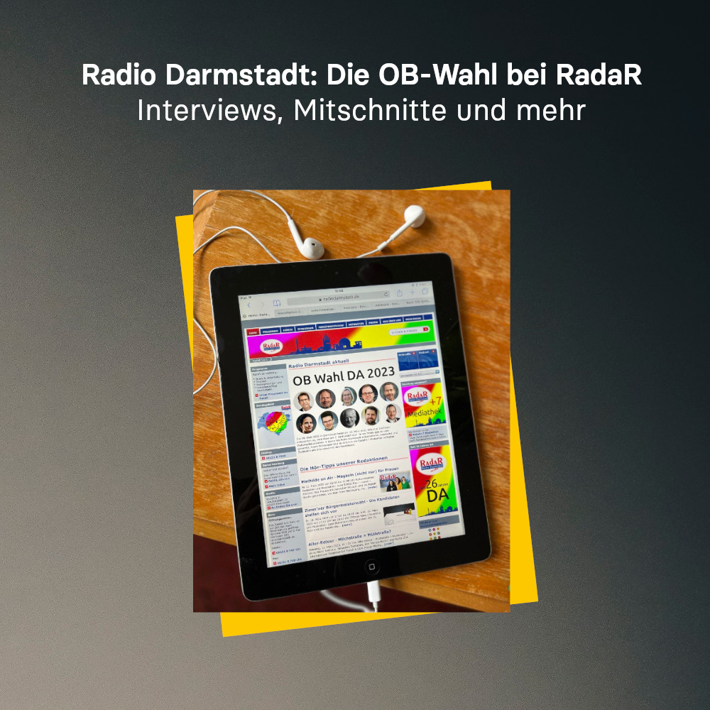 OB-Wahl bei Radio Darmstadt