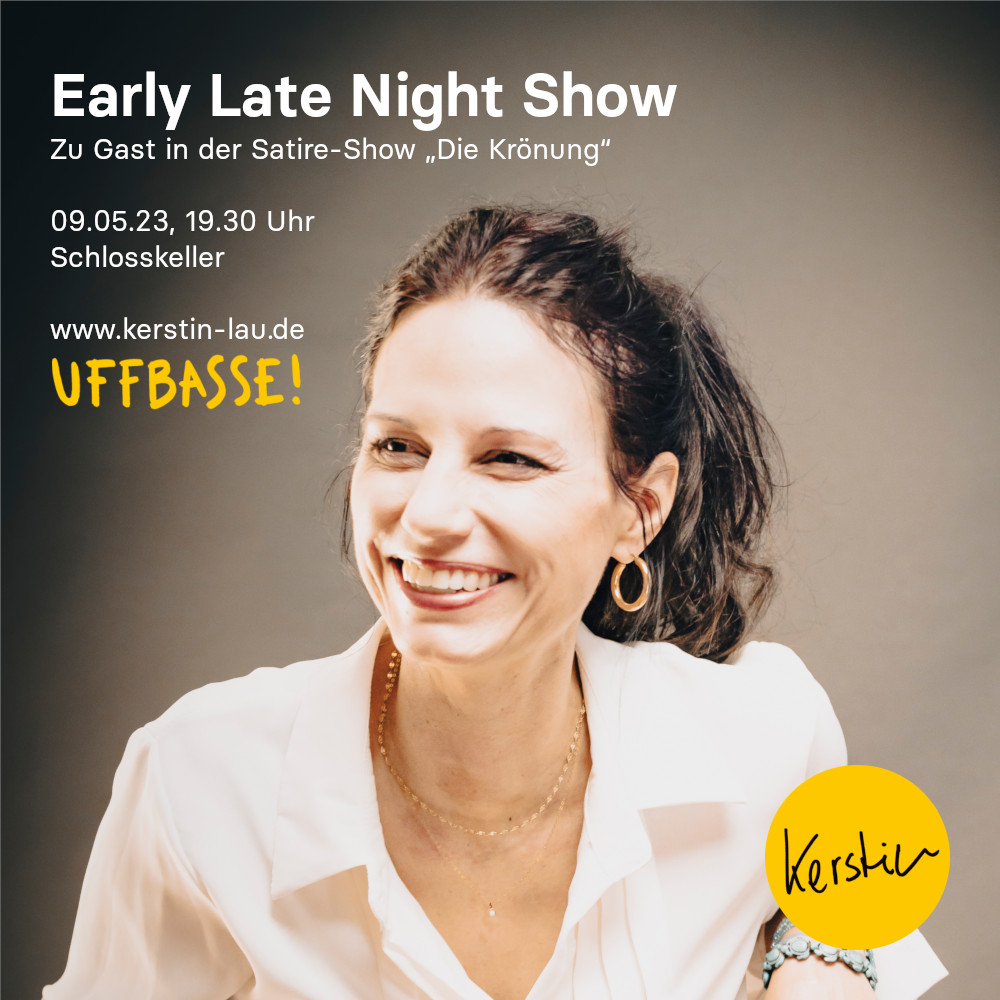 Zu Gast in der Early Late Night Show